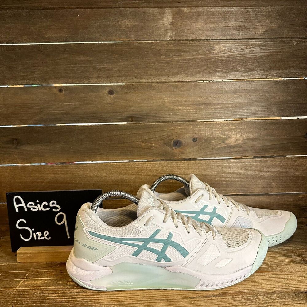 Womens Asics Gel-Challenger 13 White Athletic Running Sneakers Shoes Size 9 M
